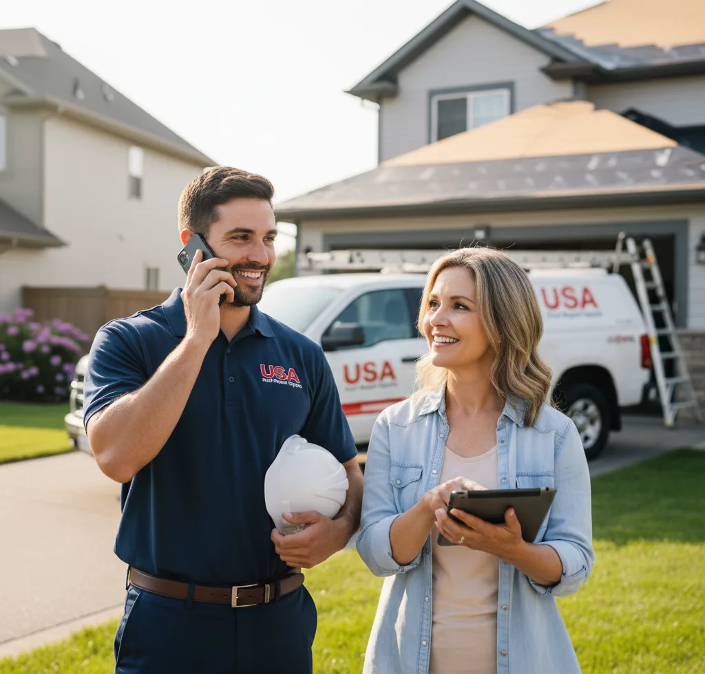 USA Roof Repair Experts customer support in Orlinda